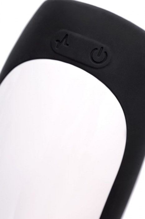 Черно-белый перезаряжаемый мастурбатор Erotist Hailstorm - Erotist Adult Toys - в Тамбове купить с доставкой