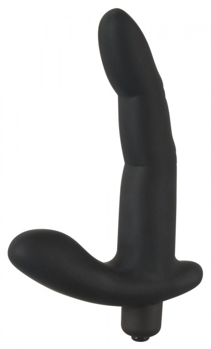 Черный вибромассажер простаты Naughty Finger Prostate Vibe - 13,8 см. - Orion - в Тамбове купить с доставкой