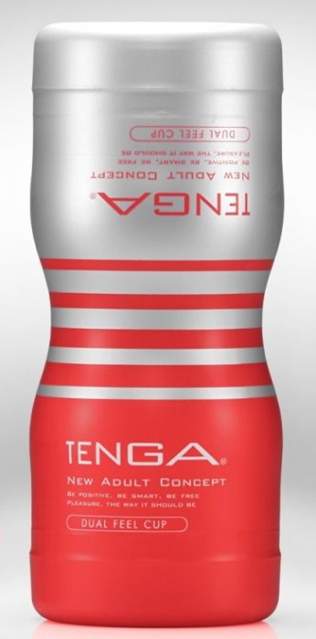 Мастурбатор TENGA Dual Sensation Cup - Tenga - в Тамбове купить с доставкой Мастурбатор TENGA Dual Sensation Cup - Tenga - в Тамбове купить с доставкой
