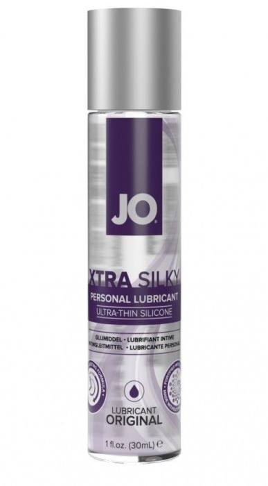 Лубрикант на силиконовой основе JO Xtra Silky - 30 мл. - System JO - купить с доставкой в Тамбове