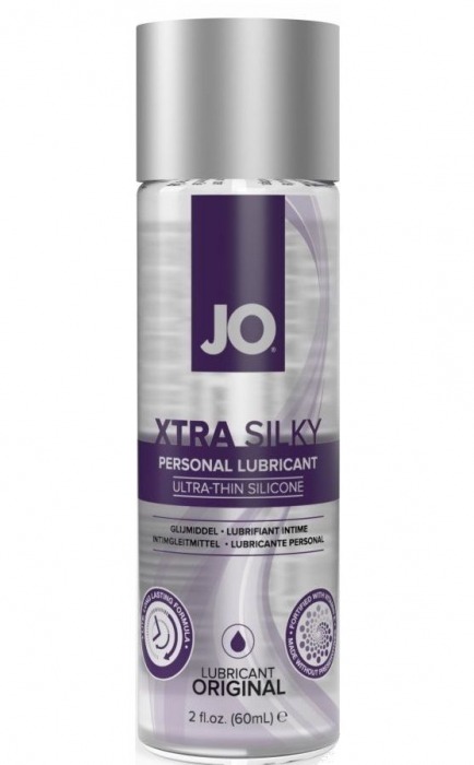 Лубрикант на силиконовой основе JO Xtra Silky - 60 мл. - System JO - купить с доставкой в Тамбове