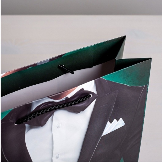 Бумажный пакет «Лучшему!» - 23 х 27 см. - Сима-Ленд - купить с доставкой в Тамбове