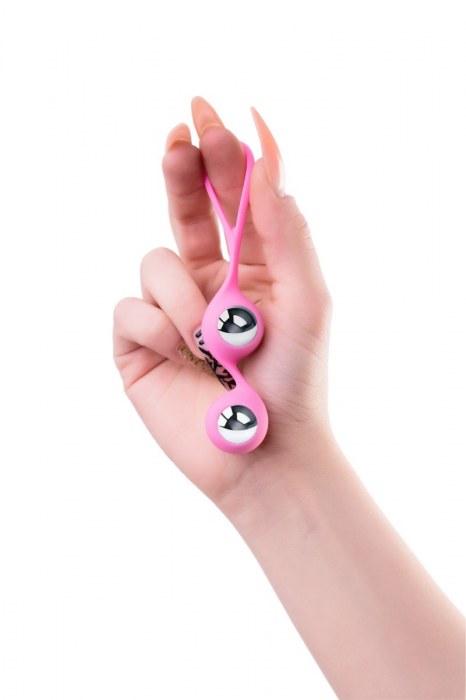 Розовые вагинальные шарики Futa - ToyFa