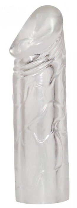 Удлиняющая насадка на пенис Mega Dick Sleeve Transparent - Orion - в Тамбове купить с доставкой