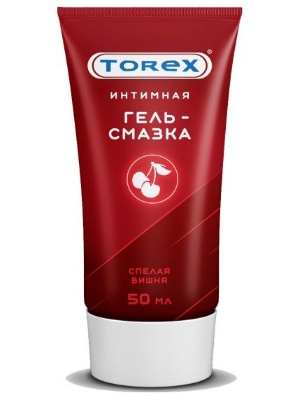 Смазка на водной основе TOREX  Спелая вишня  - 50 мл. - Torex - купить с доставкой в Тамбове