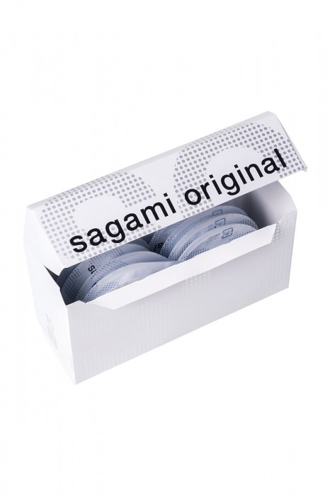 Презервативы Sagami Original 0.02 L-size увеличенного размера - 10 шт. - Sagami - купить с доставкой в Тамбове