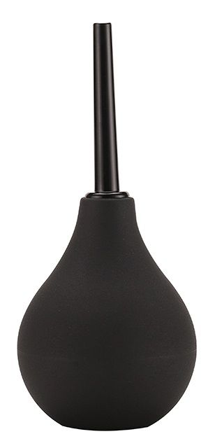 Черный анальный душ ANAL DOUCHE с прямым наконечником - Dream Toys - купить с доставкой в Тамбове