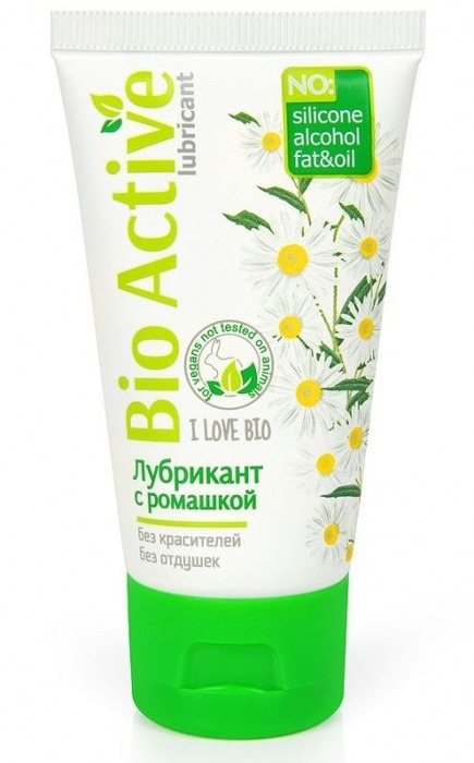 Гель-лубрикант на водной основе Bio Active - 50 гр. - Биоритм - купить с доставкой в Тамбове