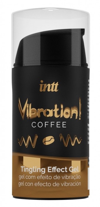 Жидкий интимный гель с эффектом вибрации Vibration! Coffee - 15 мл. - INTT - купить с доставкой в Тамбове