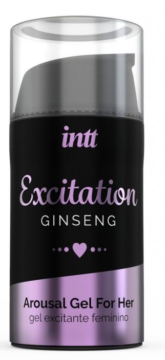 Женский возбуждающий интимный гель Excitation Ginseng - 15 мл. - INTT - купить с доставкой в Тамбове