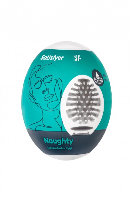 Мастурбатор-яйцо Satisfyer Naughty Mini Masturbator - Satisfyer - в Тамбове купить с доставкой