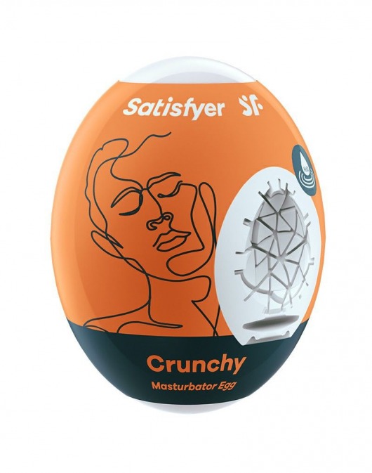 Мастурбатор-яйцо Satisfyer Crunchy Mini Masturbator - Satisfyer - в Тамбове купить с доставкой