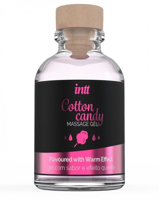 Массажный гель с согревающим эффектом Cotton Candy - 30 мл. - INTT - купить с доставкой в Тамбове