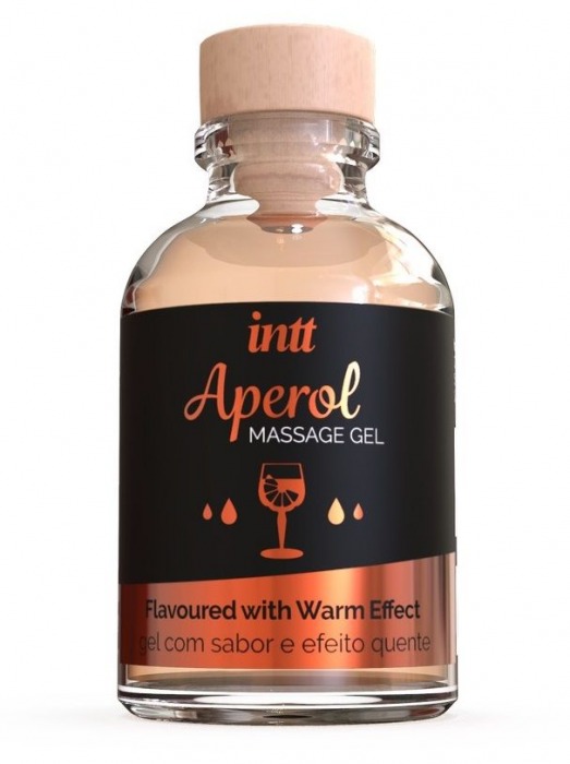 Массажный гель с согревающим эффектом Aperol - 30 мл. - INTT - купить с доставкой в Тамбове