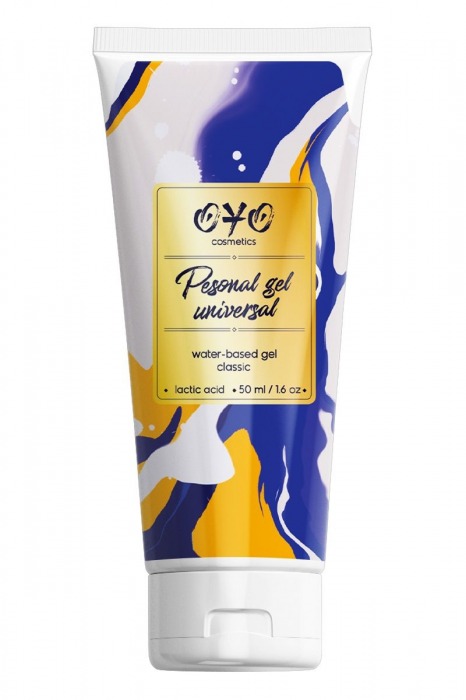 Интимная смазка на водной основе OYO Personal Gel Universal - 50 мл. - OYO - купить с доставкой в Тамбове