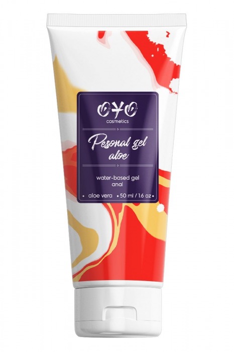 Анальная смазка на водной основе OYO Personal Gel Aloe - 50 мл. - OYO - купить с доставкой в Тамбове