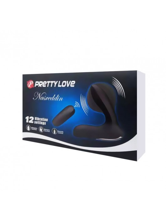 Массажер простаты Nasreddin с функцией расширения и пультом ДУ - 13,5 см. - Baile - в Тамбове купить с доставкой