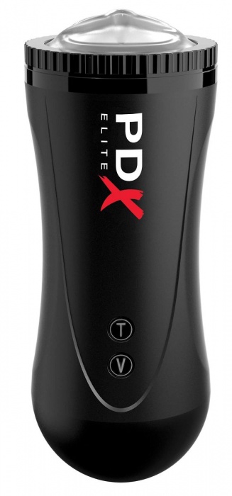 Черный автоматический мастурбатор-ротик Moto Stroker - Pipedream - в Тамбове купить с доставкой