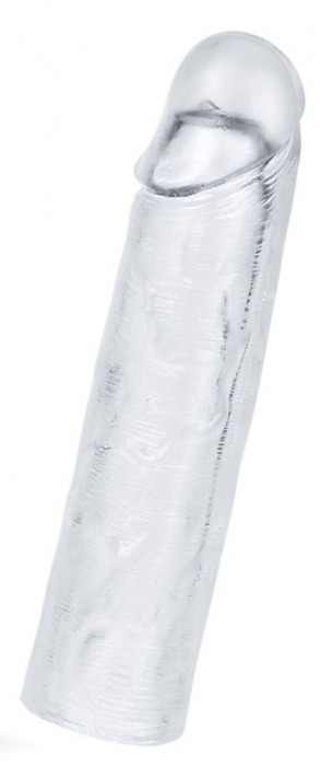 Прозрачная насадка-удлинитель Flawless Clear Penis Sleeve Add 1 - 15,5 см. - Lovetoy - в Тамбове купить с доставкой