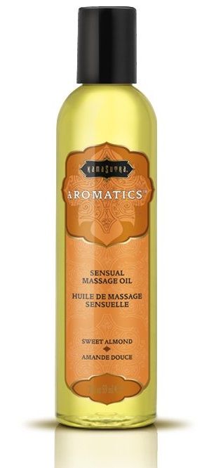 Массажное масло с миндальным ароматом Sweet Almond - 59 мл. - Kama Sutra - купить с доставкой в Тамбове
