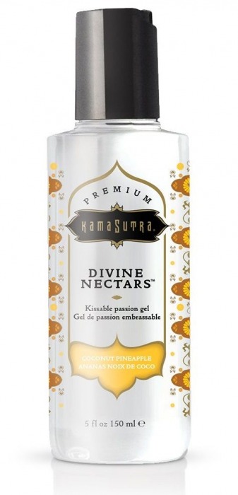 Гель-лубрикант на водной основе Divine Nectars Vanilla с ароматом ванили - 150 мл. - Kama Sutra - купить с доставкой в Тамбове