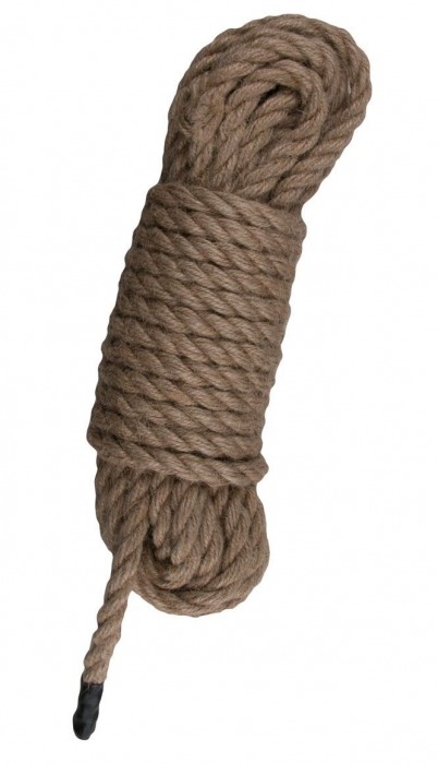 Пеньковая веревка для связывания Hemp Rope - 5 м. - Easy toys - купить с доставкой в Тамбове