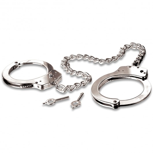 Металлические наручники Metal Leg Cuffs - Pipedream - купить с доставкой в Тамбове