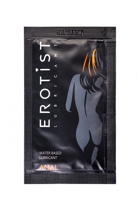 Пробник лубриканта на водной основе Erotist Anal - 4 мл. - Erotist Lubricants - купить с доставкой в Тамбове