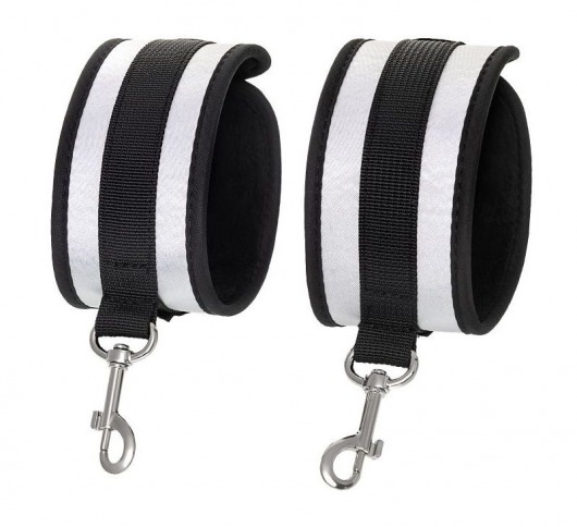 Серебристо-черные оковы Anonymo - ToyFa - купить с доставкой в Тамбове