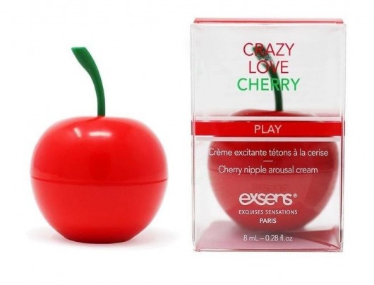 Крем для стимуляции сосков Crazy Love Cherry - 8 мл. - Exsens - купить с доставкой в Тамбове