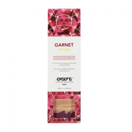Органическое массажное масло GARNET ARGAN - 100 мл. - Exsens - купить с доставкой в Тамбове