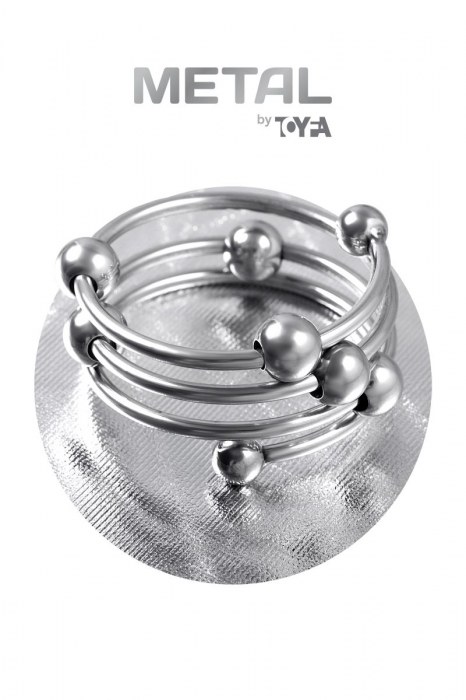 Большое металлическое кольцо под головку пениса - ToyFa - купить с доставкой в Тамбове