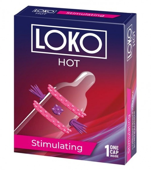 Стимулирующая насадка на пенис LOKO HOT с возбуждающим эффектом - Sitabella - в Тамбове купить с доставкой