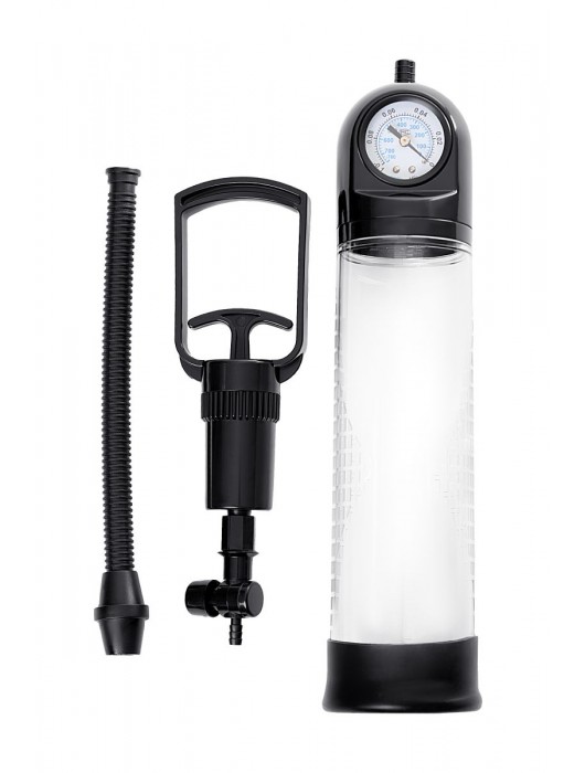 Прозрачная механическая помпа Helmer с манометром - Sexus - в Тамбове купить с доставкой