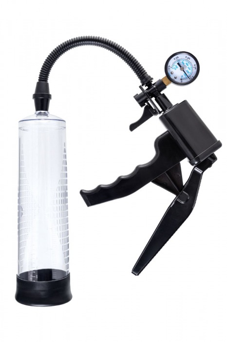 Прозрачная механическая помпа для пениса Viggo - Sexus - в Тамбове купить с доставкой