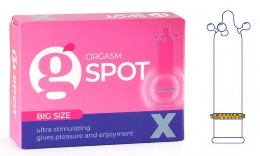 Стимулирующая насадка G-Spot X Big size - Sitabella - купить с доставкой в Тамбове