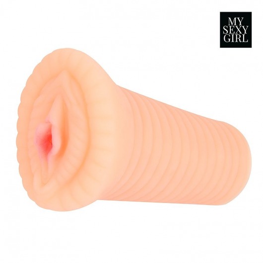 Реалистичный мастурбатор-вагина телесного цвета с вибрацией - Bior toys - в Тамбове купить с доставкой