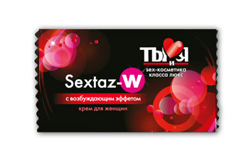 Возбуждающий крем для женщин Sextaz-W в одноразовой упаковке - 1,5 гр. - Биоритм - купить с доставкой в Тамбове