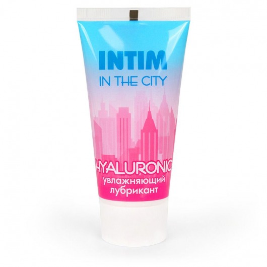 Увлажняющий лубрикант на водной основе Intim in the city Hyaluronic - 60 гр. - Биоритм - купить с доставкой в Тамбове