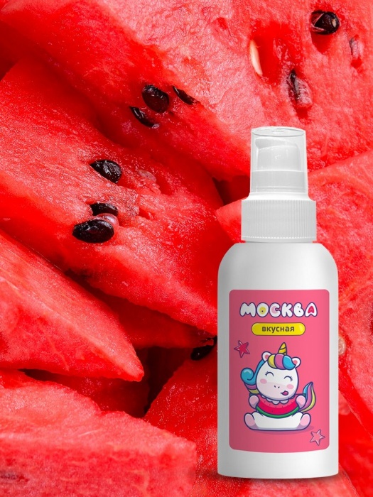 Универсальная смазка с ароматом арбуза  Москва Вкусная  - 100 мл. - Москва - купить с доставкой в Тамбове