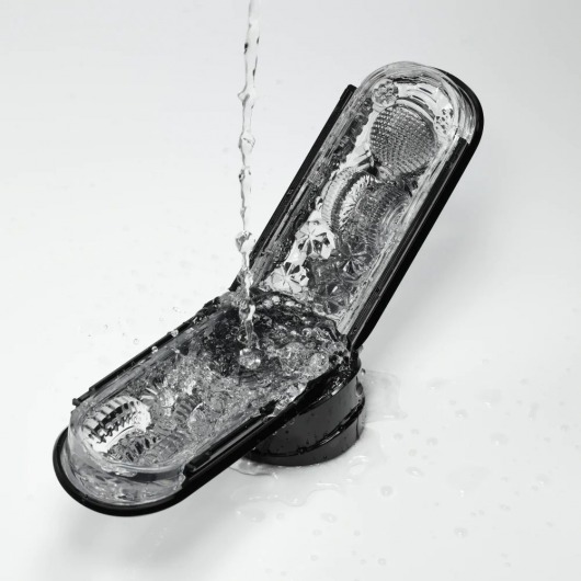 Черный мастурбатор Flip Zero Gravity - Tenga - в Тамбове купить с доставкой
