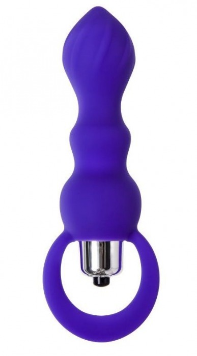 Фиолетовая анальная вибровтулка Curvy - 14 см. - ToyFa в Тамбове Фиолетовая анальная вибровтулка Curvy - 14 см. - ToyFa