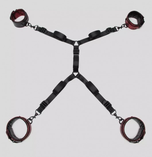 Изысканный набор фиксаций на кровати Reversible Under Mattress Restraint Set - Fifty Shades of Grey - купить с доставкой в Тамбове