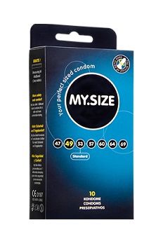 Презервативы MY.SIZE размер 49 - 10 шт. - My.Size - купить с доставкой в Тамбове