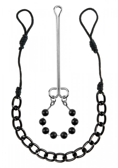 Интимные украшения с бусинами NIPPLE   CLIT JEWELRY - Pipedream - купить с доставкой в Тамбове