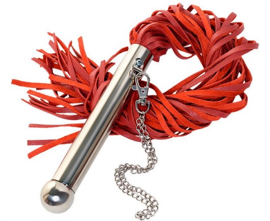 Красная кожаная плеть - ToyFa - купить с доставкой в Тамбове