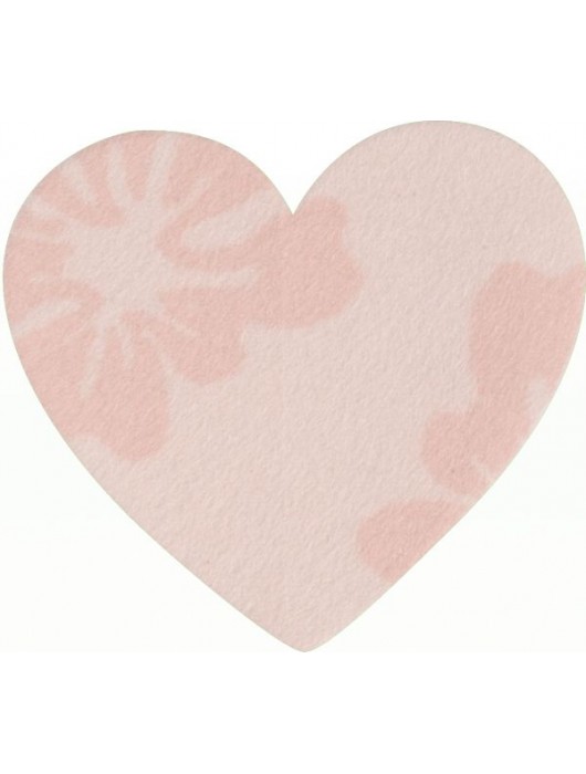 Одноразовые наклейки на соски в форме сердечек - 4 пары - Julimex купить с доставкой