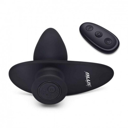 Черный анальный виброплаг для простаты Impaler - 14 см. - BlueLine - в Тамбове купить с доставкой