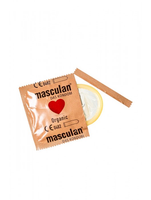 Экологически чистые презервативы Masculan Organic - 3 шт. - Masculan - купить с доставкой в Тамбове