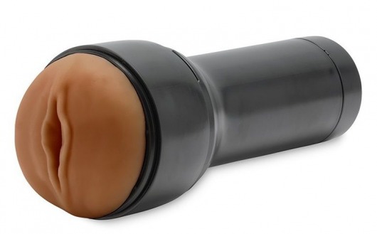 Коричневый мастурбатор-вагина Feel Stroker - Kiiroo - в Тамбове купить с доставкой